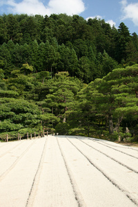 砂花园银阁寺 京都日本