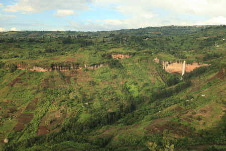 西皮瀑布乌干达 非洲