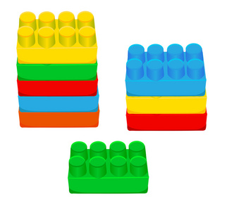 儿童玩具塑料砖