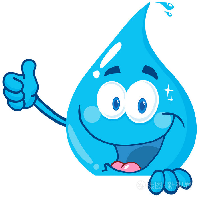 水滴出现拇指