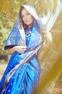 纱丽的印度时尚