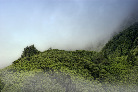 多云山  弗洛雷斯的亚速尔群岛