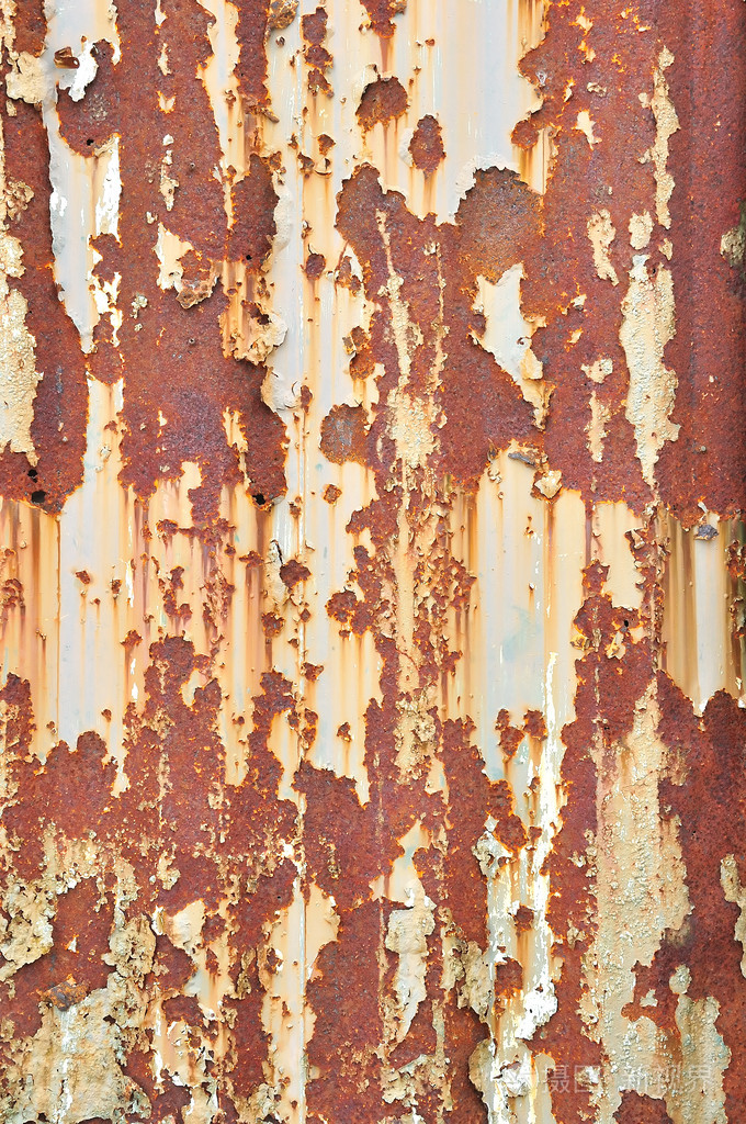 对金属生锈grunge纹理