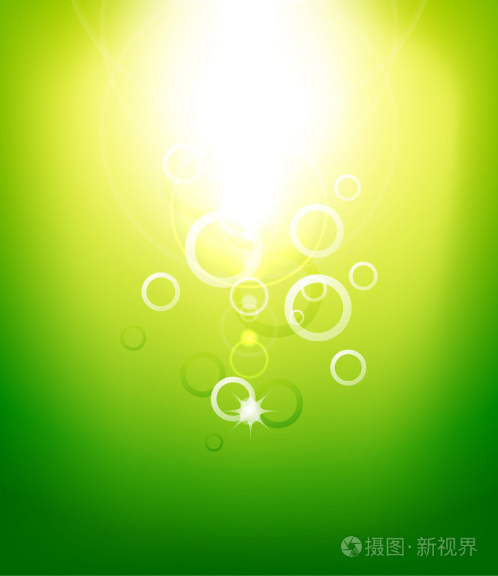 抽象矢量阳光背景