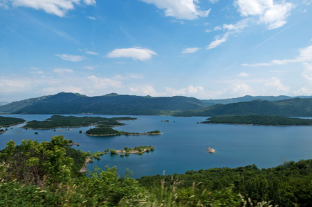 湾，黑山的好景色