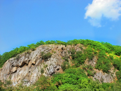 山和天空