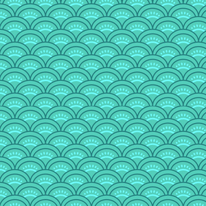 日本无缝海洋波浪图案图片