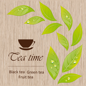 茶菜单模板图片