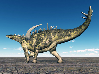 恐龙 gigantspinosaurus