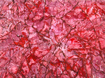 抽象手绘油漆背景 粉红色的背景上的红色图案