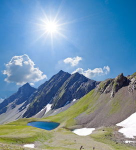 高加索山现场