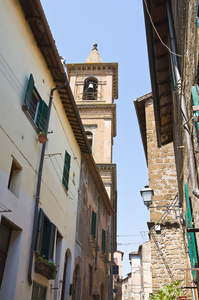 小巷。capranica。拉齐奥。意大利