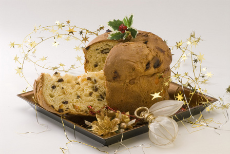 圣诞甜。panettone