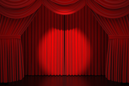 舞台大幕图片