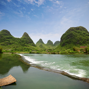 在阳朔农村