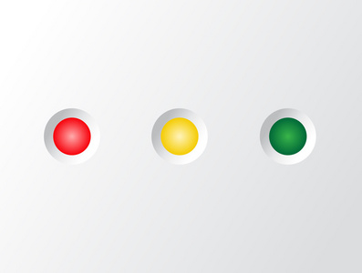 led 的状态指示灯在白色照片