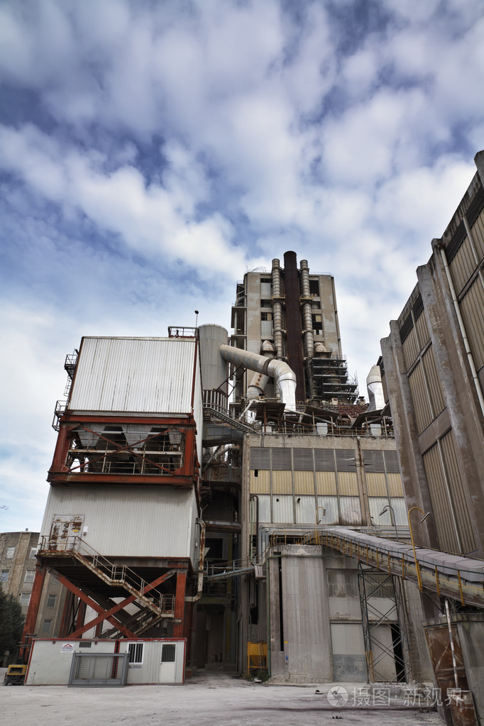 意大利的maddaloni那不勒斯水泥厂