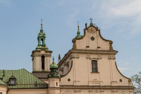 大教堂在克拉科夫旧镇