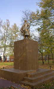 老纪念碑为弗拉基米尔  列宁
