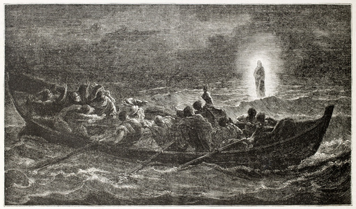 基督在海