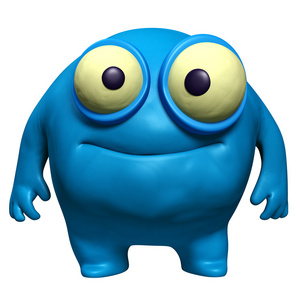 好的绿色橡皮泥怪物图片