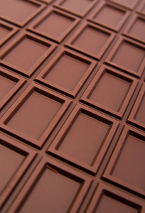 巧克力的平铺背景