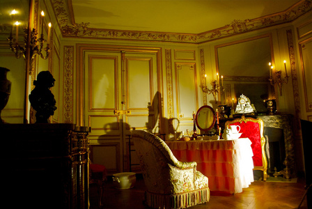 CASTLE FONTAINEBLEAU, LEDEFRANCE, FRANCE Image is taken insi