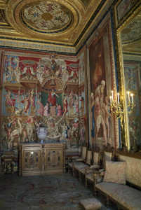 CASTLE FONTAINEBLEAU, LEDEFRANCE, FRANCE Image is taken insi