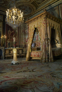 CASTLE FONTAINEBLEAU, LEDEFRANCE, FRANCE Image is taken insi