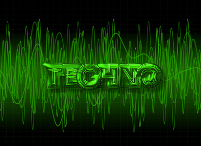 声音频率校正琥珀色音浪照片