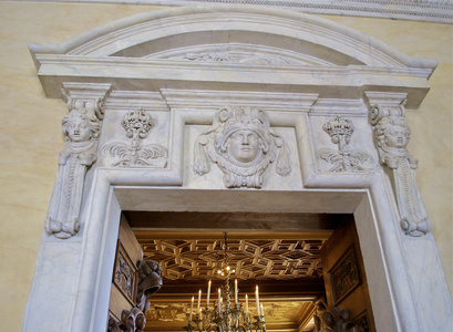 CASTLE FONTAINEBLEAU, LEDEFRANCE, FRANCE Image is taken insi