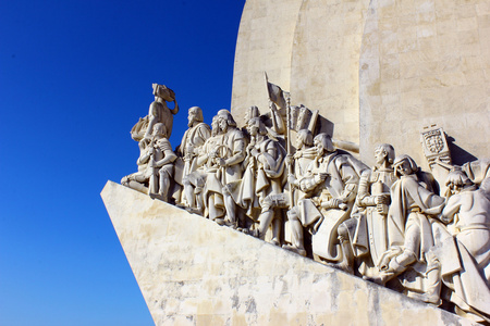 葡萄牙海发现的纪念碑。里斯本葡萄牙