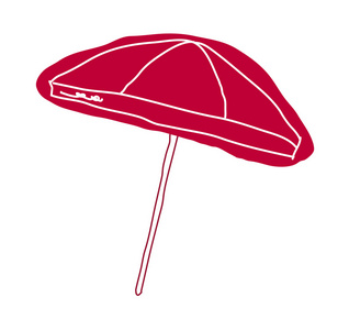 红太阳伞