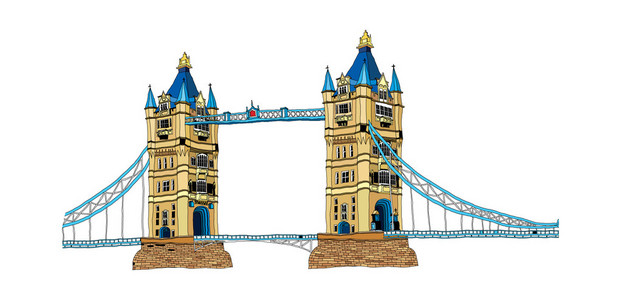 英国的桥梁图片