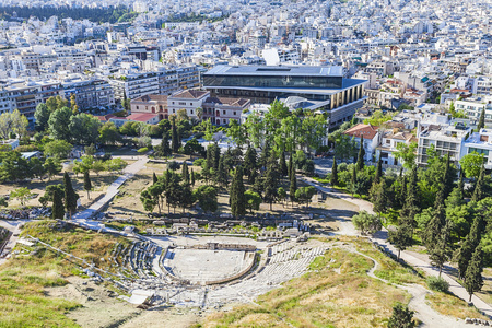 在 delphi 希腊古代剧场