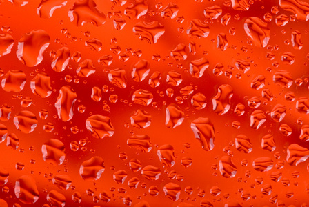 抽象红色水滴背景