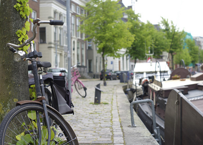自行车在荷兰格罗宁根