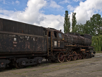 斯凯尔涅维采，波兰老机车