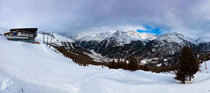 山滑雪度假村 solden 奥地利