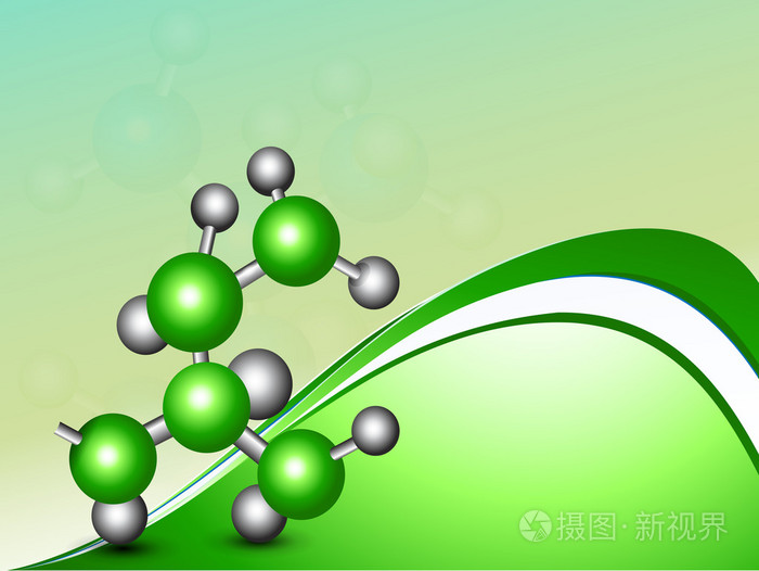 分子的背景.10 eps