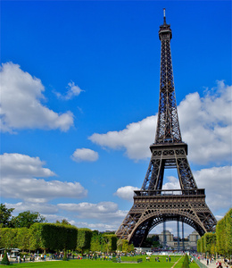 埃菲尔铁塔视图，巴黎，法国