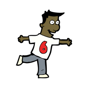 六个人卡通图片