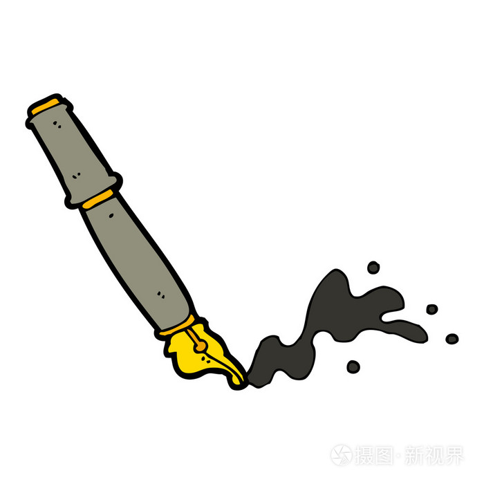 卡通钢笔插画-正版商用图片1acy1k-摄图新视界