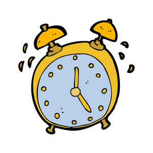 响闹钟卡通照片