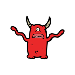 动漫怪物吓跑照片