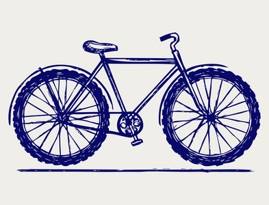 自行车素描