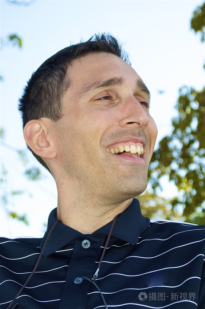 一个有趣的法国人的肖像