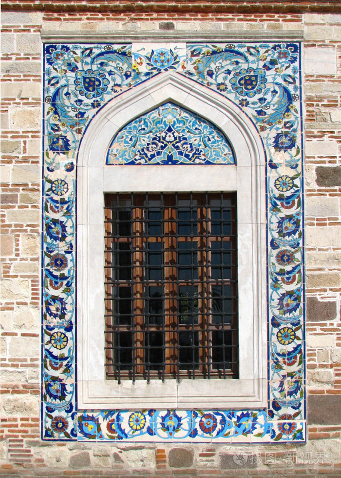 万胜清真寺清真寺的窗口