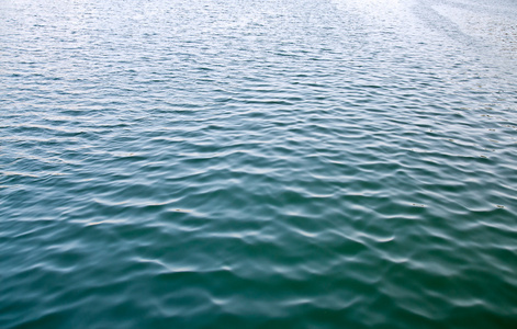 海面波纹波纹水表面纹理在海面背景照片