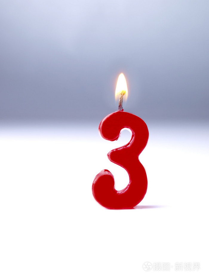 显示nr的生日蜡烛3